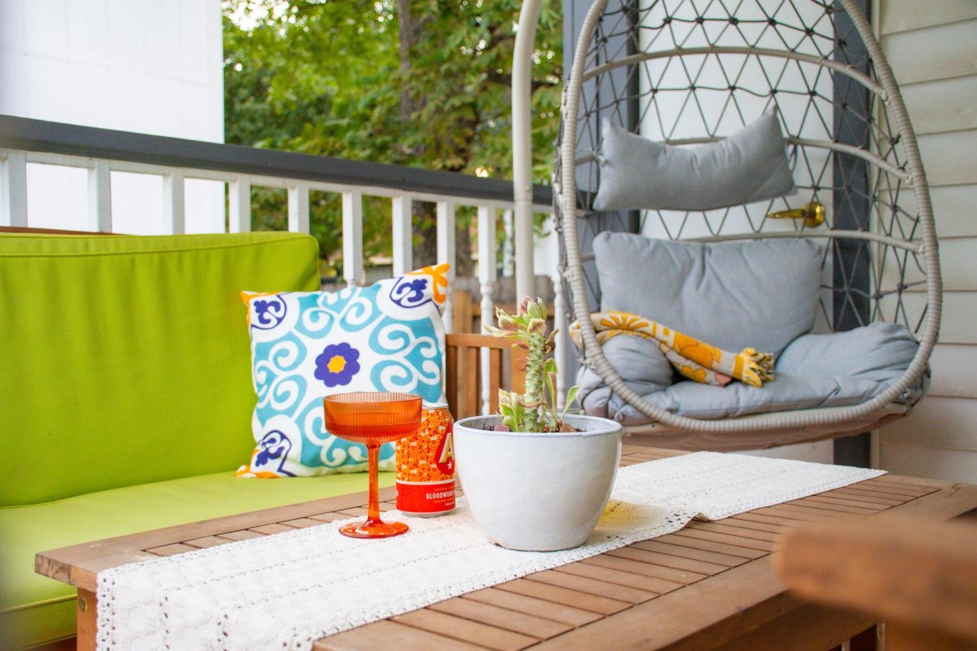 Stylish, Artsy Bungalow Central Eastside Austin Dış mekan fotoğraf