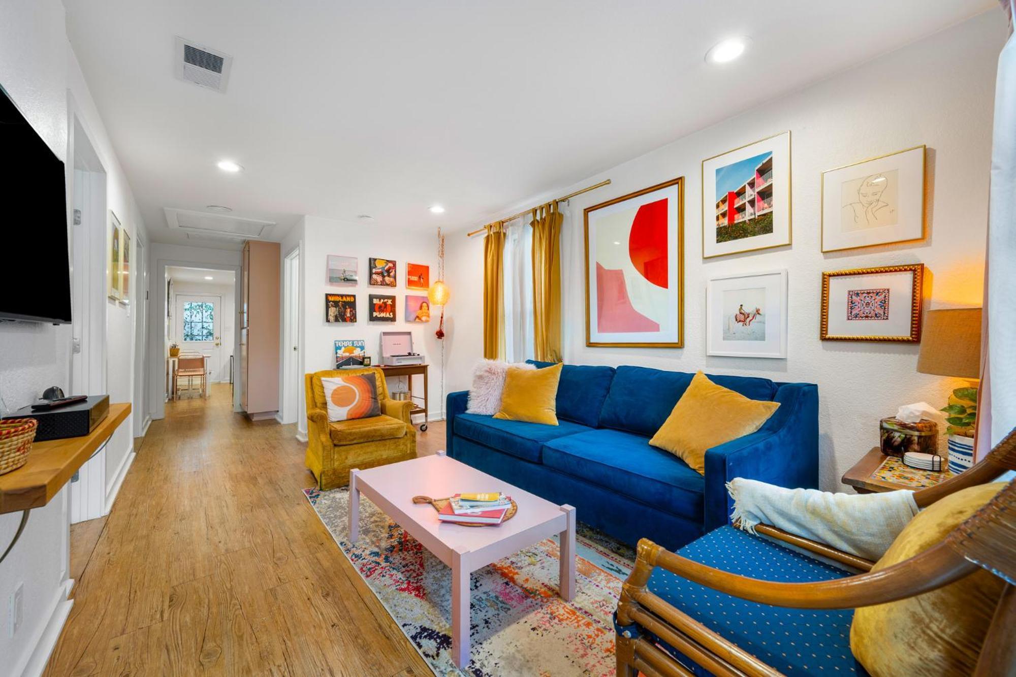 Stylish, Artsy Bungalow Central Eastside Austin Dış mekan fotoğraf